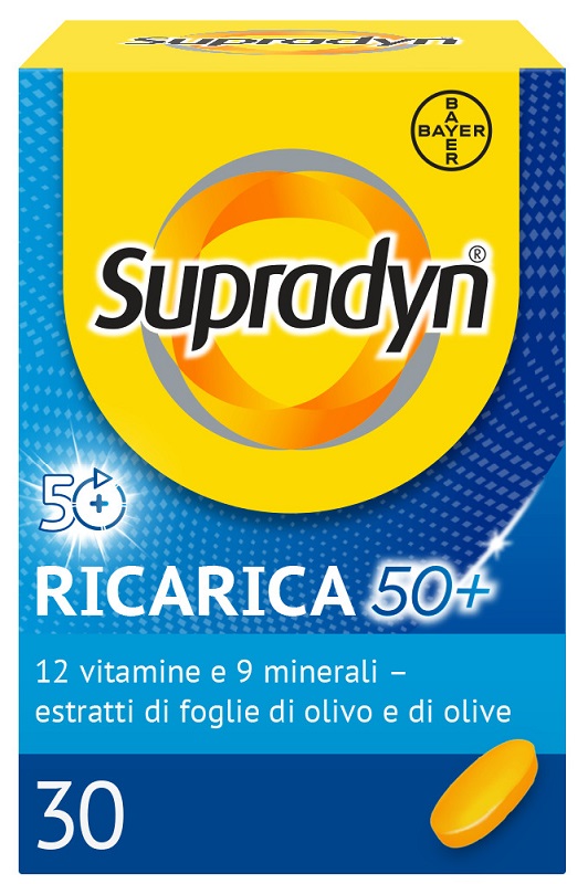 SUPRADYN RICARICA 50+ 30 COMPRESSE - Farmastop