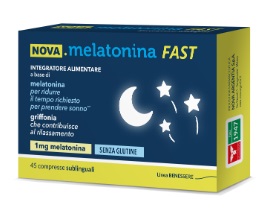NOVA MELATONINA FAST 45 COMPRESSE 1MG DI MELATONINA - Farmastop