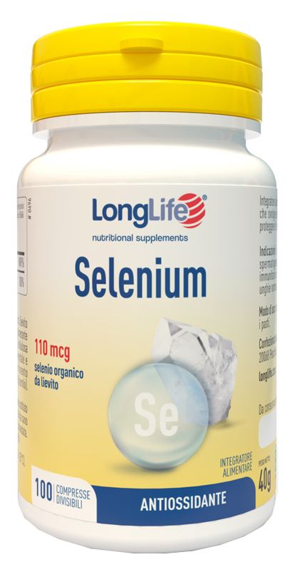 LONGLIFE SELENIUM 100 COMPRESSE - Farmastop