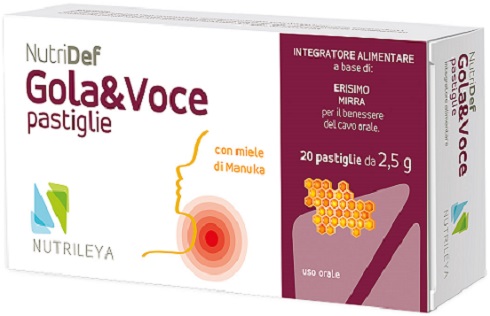 NUTRIDEF GOLA & VOCE MIELE 20 PASTIGLIE - Farmastop