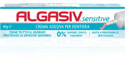 ALGASIV SENSITIVE CREMA ADESIVA PER PROTESI 40 G - Farmastop
