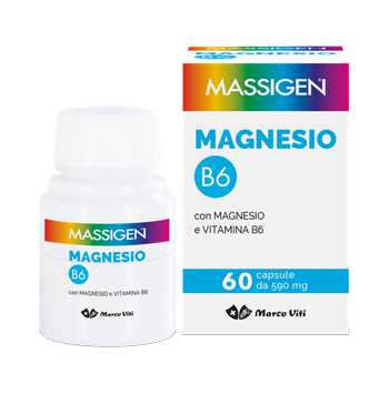 MASSIGEN MAGNESIO B6 60 CAPSULE - Farmastop