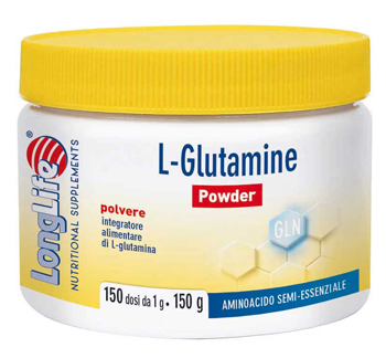 LONGLIFE L-GLUTAMINE POWDER 150 G - Farmastop