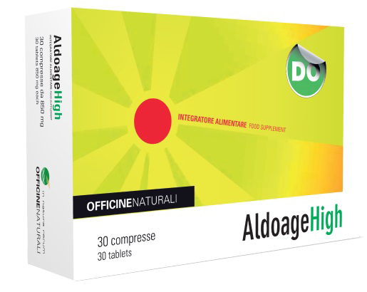 ALDOAGE HIGH 30 COMPRESSE 850 MG - Farmastop