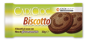 CADICIOC BISCOTTO CACAO 4 PEZZI 8 G - Farmastop