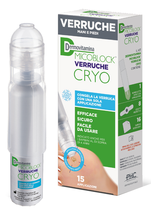 DERMOVITAMINA MICOBLOCK VERRUCHE CRYO SPRAY 38 ML - Farmastop