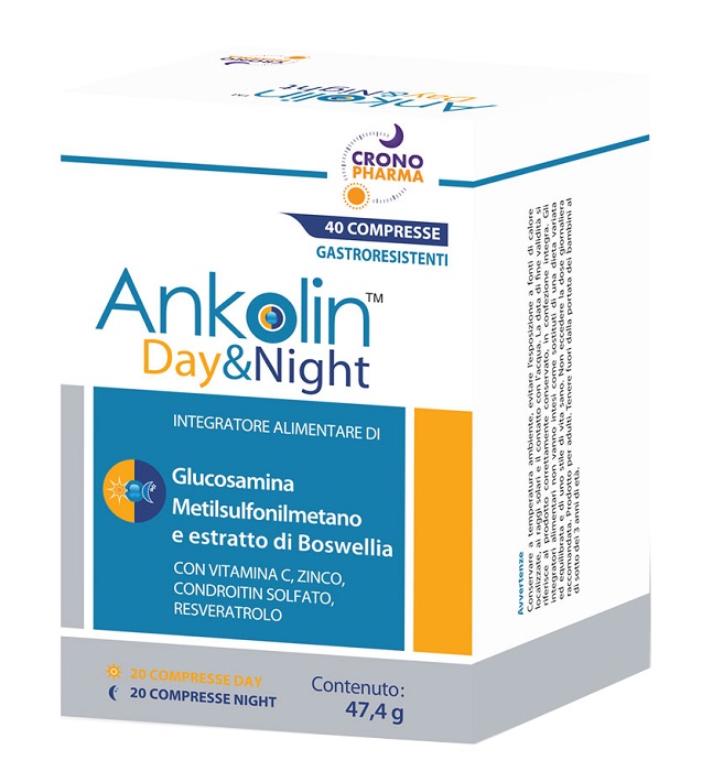 ANKOLIN DAY & NIGHT 40 COMPRESSE - Farmastop