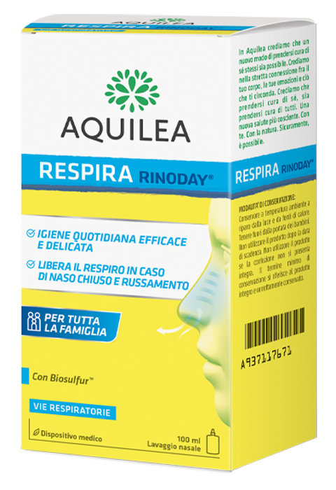 AQUILEA RESPIRA RINODAY 100 ML - Farmastop