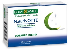 BODY SPRING NATUR NOTTE 30 COMPRESSE - Farmastop