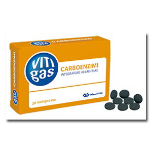 VITIGAS CARBOENZIMI 30 COMPRESSE - Farmastop