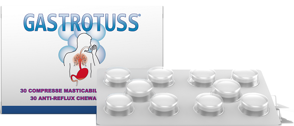 GASTROTUSS ANTIREFLUSSO 30 COMPRESSE MASTICABILI - Farmastop