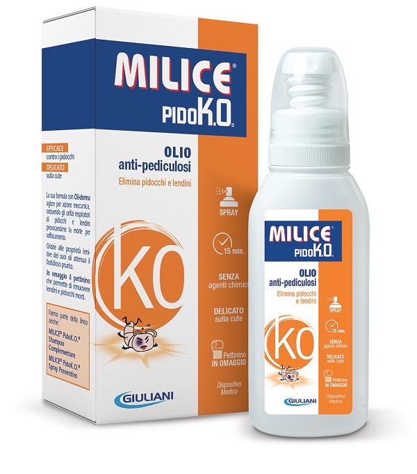 MILICE PIDOKO OLIO ANTIPEDICULOSI 75ML - Farmastop