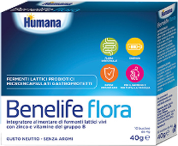 BENELIFE FLORA 10 BUSTINE DA 4 G - Farmastop
