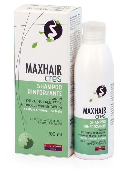 MAX HAIR CRES SH RINF 200ML - Farmastop