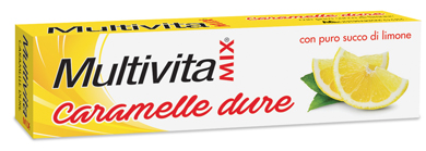 MULTIVITAMIX CARAMELLE AL LIMONE 32 G - Farmastop