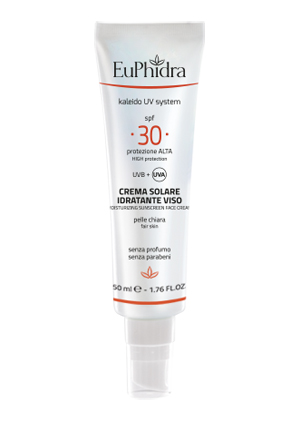 EUPHIDRA KALEIDO UV SYSTEM CREMA SOLARE VISO 30 - Farmastop