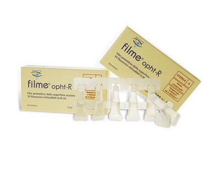 FILME OPHT-R LIQUIDO OFTALMICO PROTETTIVO 10 FLACONCINI 0,5 ML - Farmastop
