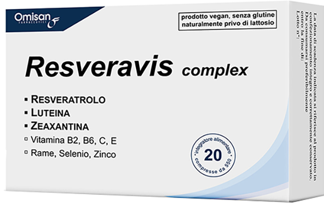 RESVERAVIS 20 CAPSULE - Farmastop