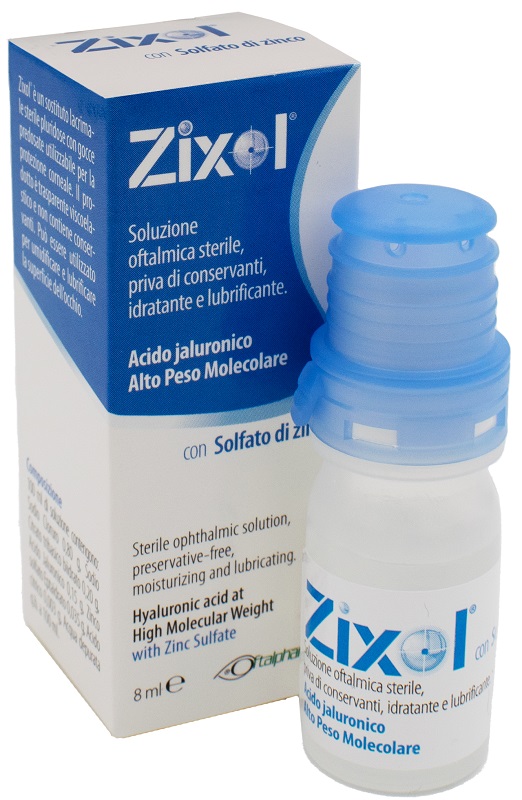 SOLUZIONE OFTALMICA ZIXOL PLURIDOSE 8 ML - Farmastop