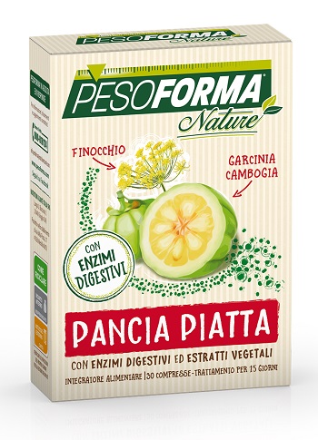 PESOFORMA NATURE PANCIA PIATTA 30 COMPRESSE - Farmastop