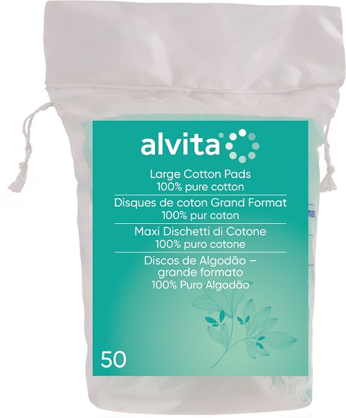 ALVITA MAXI DISCHETTI COTONE 50 PEZZI - Farmastop