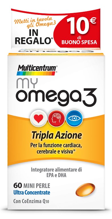 MULTICENTRUM MY OMEGA3 60 MINI PERLE PROMO - Farmastop