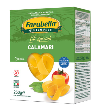 FARABELLA CALAMARI SENZA GLUTINE 250 G - Farmastop