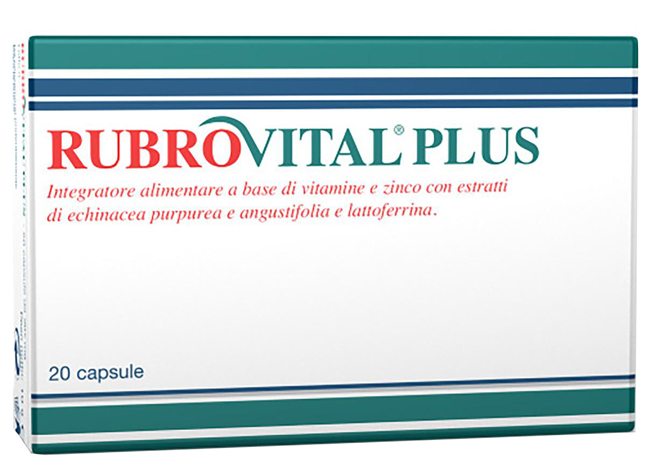 RUBROVITAL PLUS 20 CAPSULE - Farmastop