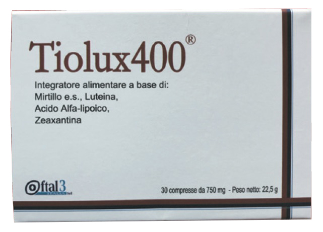 TIOLUX 400 30 COMPRESSE - Farmastop