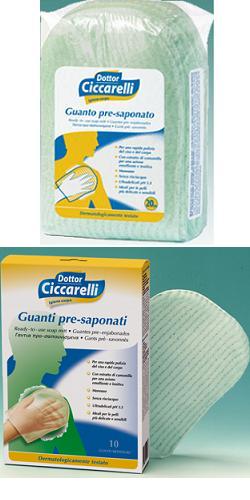 CICCARELLI GUANTO PRESAPONATO 20 PEZZI - Farmastop