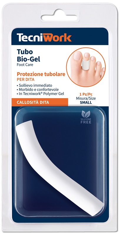 BIOGEL FASCETTA TUBOLARE GEL DITA PIEDI SMALL 1 PEZZO - Farmastop