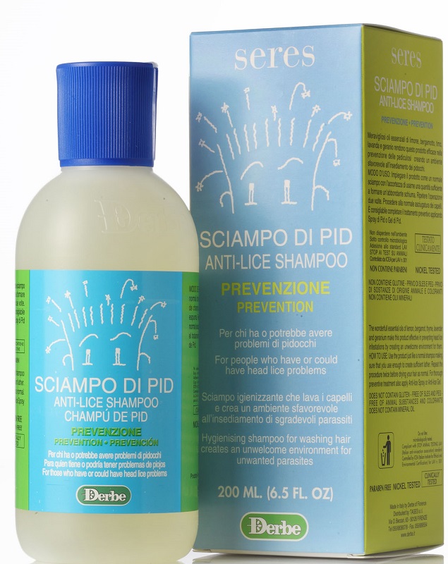 SERES SCIAMPO PREVENTIVO PEDICULOSI 200 ML - Farmastop