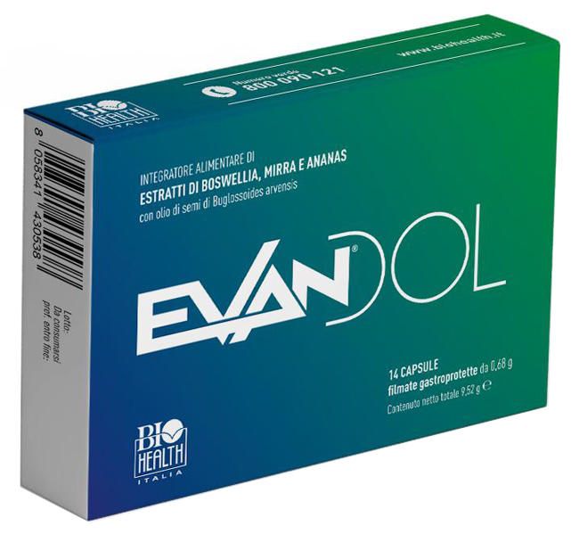 EVANDOL 14 CAPSULE - Farmastop