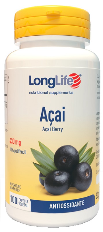 LONGLIFE ACAI 100 CAPSULE - Farmastop