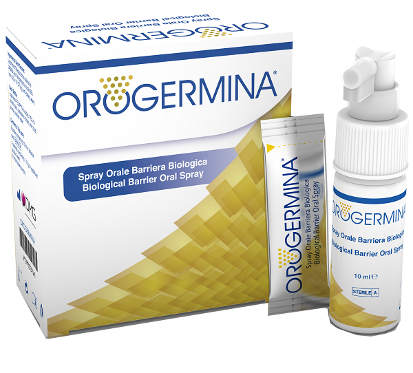 OROGERMINA SPRAY ORALE 2 FLACONI X 10 ML + 2 BUSTINE 1,15 G DI LIOFILIZZATO + 2 NEBULIZZATORI ORALI - Farmastop