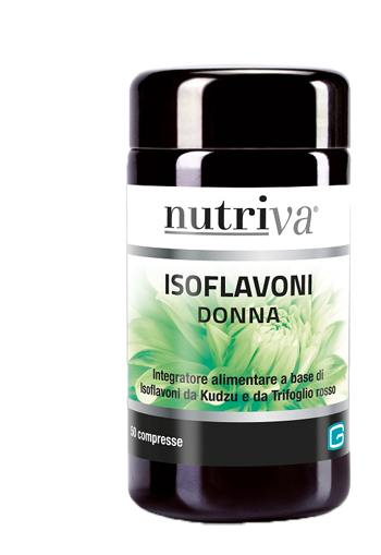NUTRIVA ISOFLAVONI DONNA 50 COMPRESSE - Farmastop