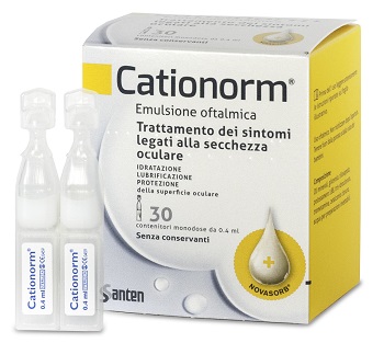 CATIONORM GOCCE 30 FIALE MONODOSE DA 0,4 ML - Farmastop