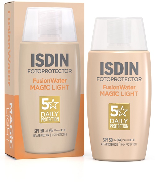 FUSION WATER MAGIC COLOR LIGHT SPF50 50 ML - Farmastop