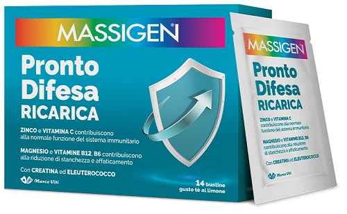 MASSIGEN PRONTO DIFESA RICARICA 14 BUSTINE DA 5 G - Farmastop