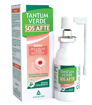 TANTUM VERDE SOS AFTE SPRAY 20 ML - Farmastop