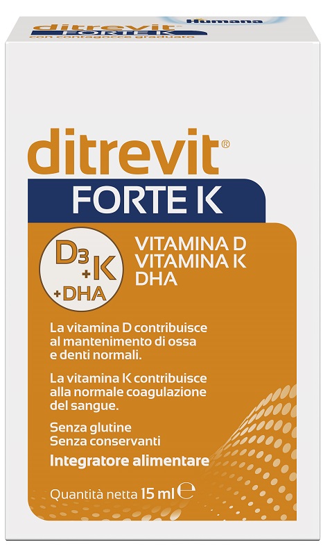 DITREVIT FORTE K HUMANA 15 ML - Farmastop