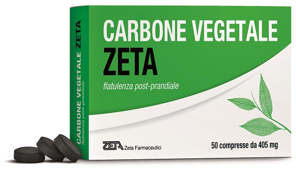 CARBONE VEGETALE 50 COMPRESSE DA 405 MG - Farmastop