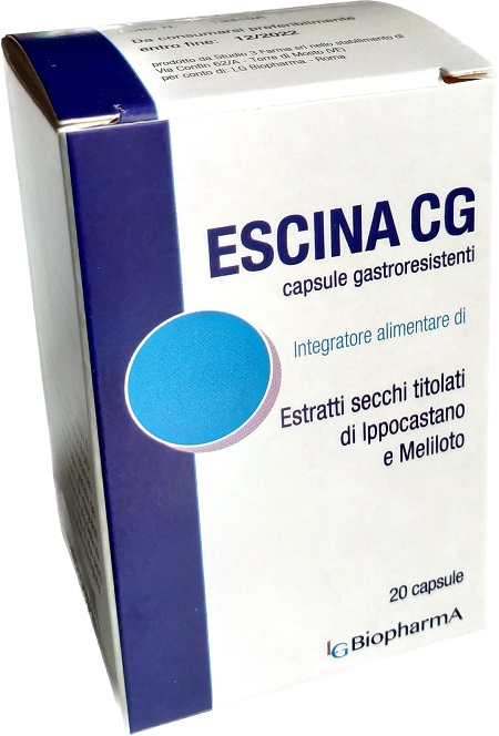ESCINA CG 20 CAPSULE - Farmastop