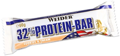 WEIDER 32% PROTEIN BARRETTA COOKIES 60 G - Farmastop