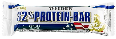 WEIDER 32% PROTEIN BARRETTA  VANIGLIA 60 G - Farmastop