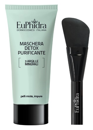 EUPHIDRA MASCH DETOX PURIFICANTE CON PENNELLO - Farmastop