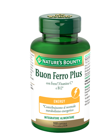 BUON FERRO PLUS 100 CAPSULE - Farmastop