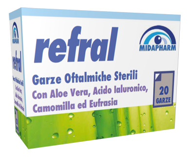 REFRAL GARZE PERIOCULARI 20 PEZZI - Farmastop