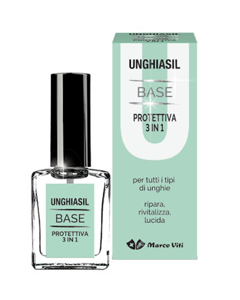 UNGHIASIL BASE PROTETTIVA 3 IN 1 10 ML - Farmastop