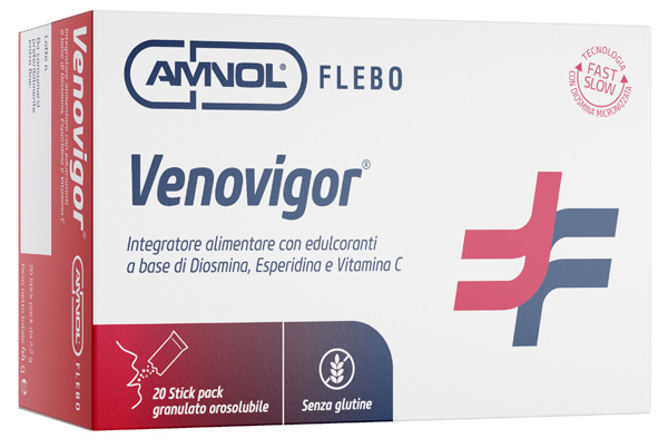VENOVIGOR 20 STICK PACK GRANULATO OROSOLUBILE - Farmastop